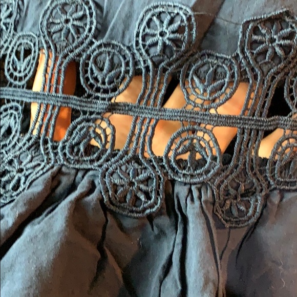 Beautiful blue “Whyte Eyelash” dress size M - Picture 4 of 16